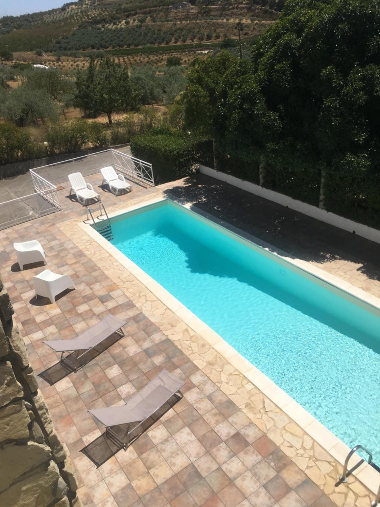 Stria House Villa Mazzarino Buitenkant foto